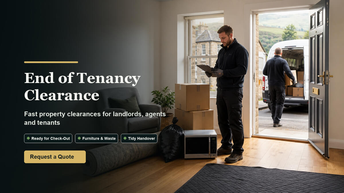 End of tenancy clearance in Jedburgh and the Scottish Borders