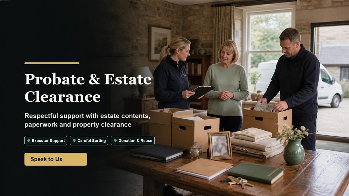 Probate and estate clearance in Jedburgh and the Scottish Borders